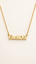 F Off Necklace