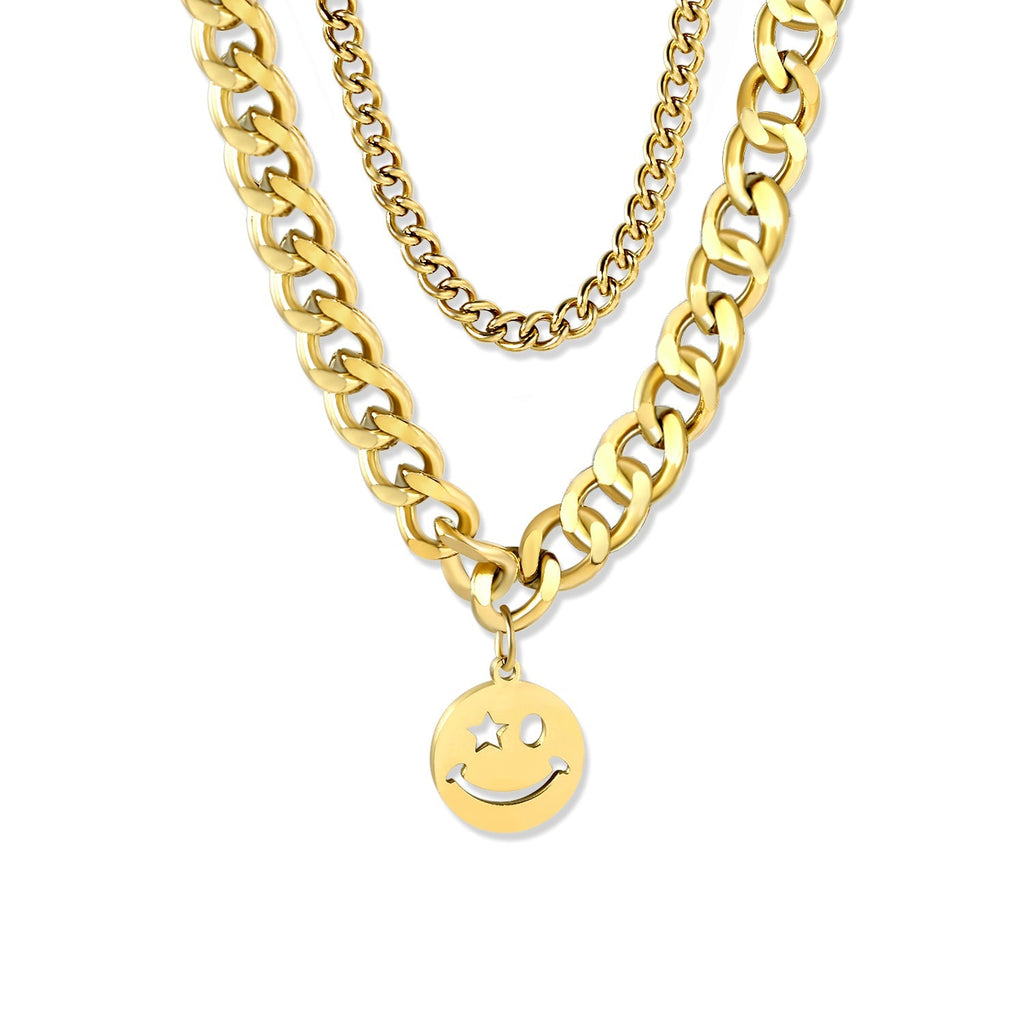 Cheeky Wink Chain Bracelet