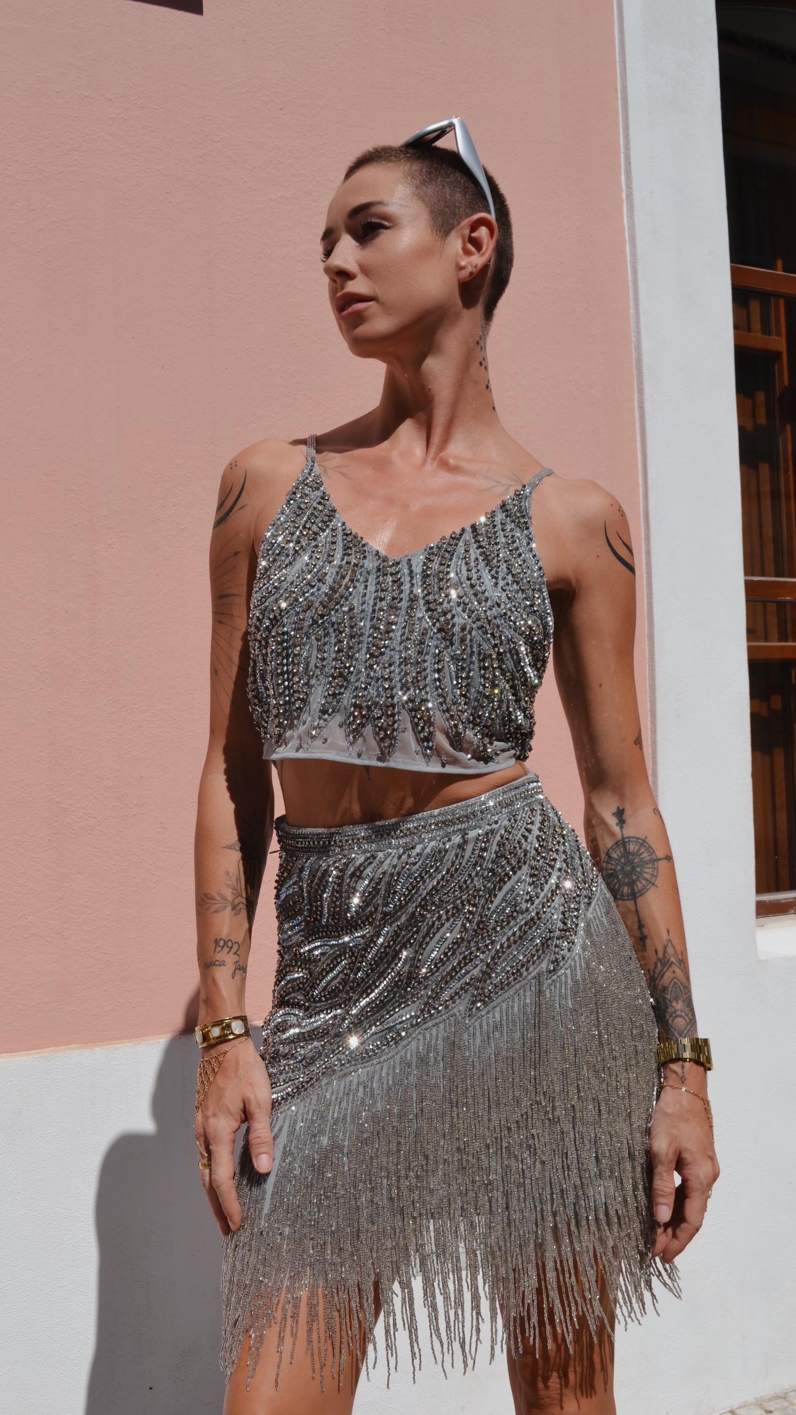 Annie Beaded Top