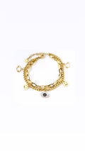 Eye of Tanit Charm Bracelet