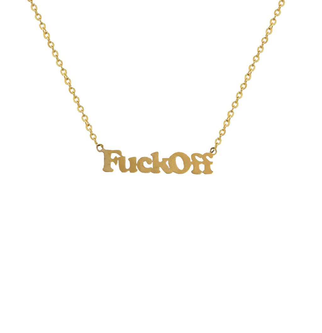 F Off NECKLACE