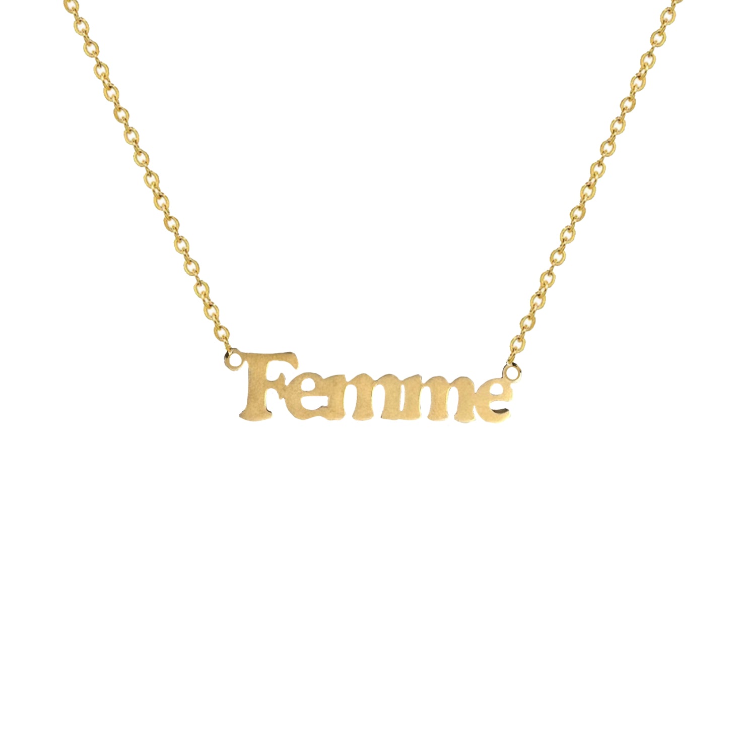 'FEMME' NECKLACE - GOLD