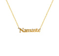 'NAMASTE' NECKLACE