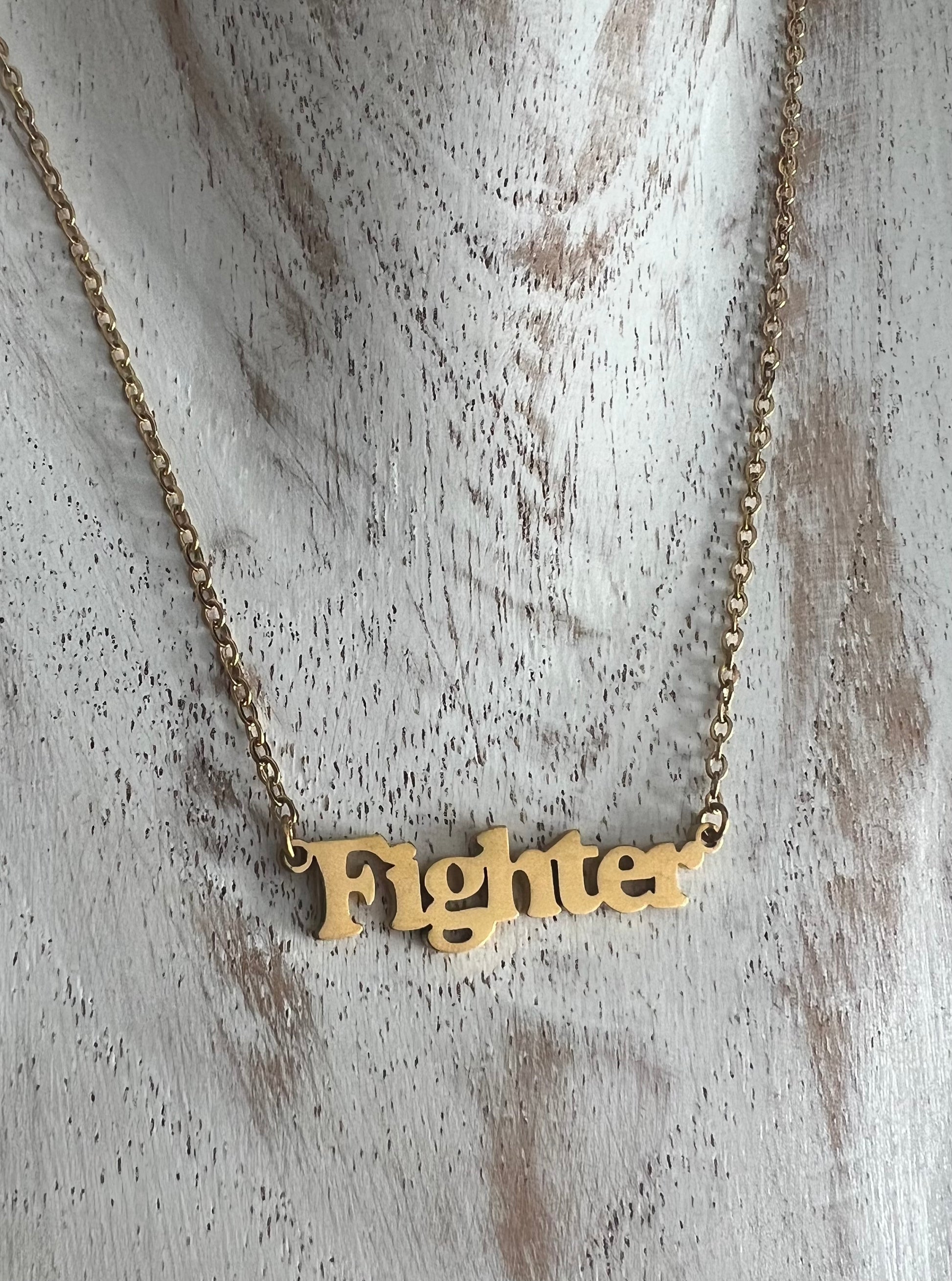 Fighter necklace