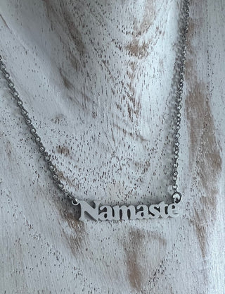 'NAMASTE' NECKLACE