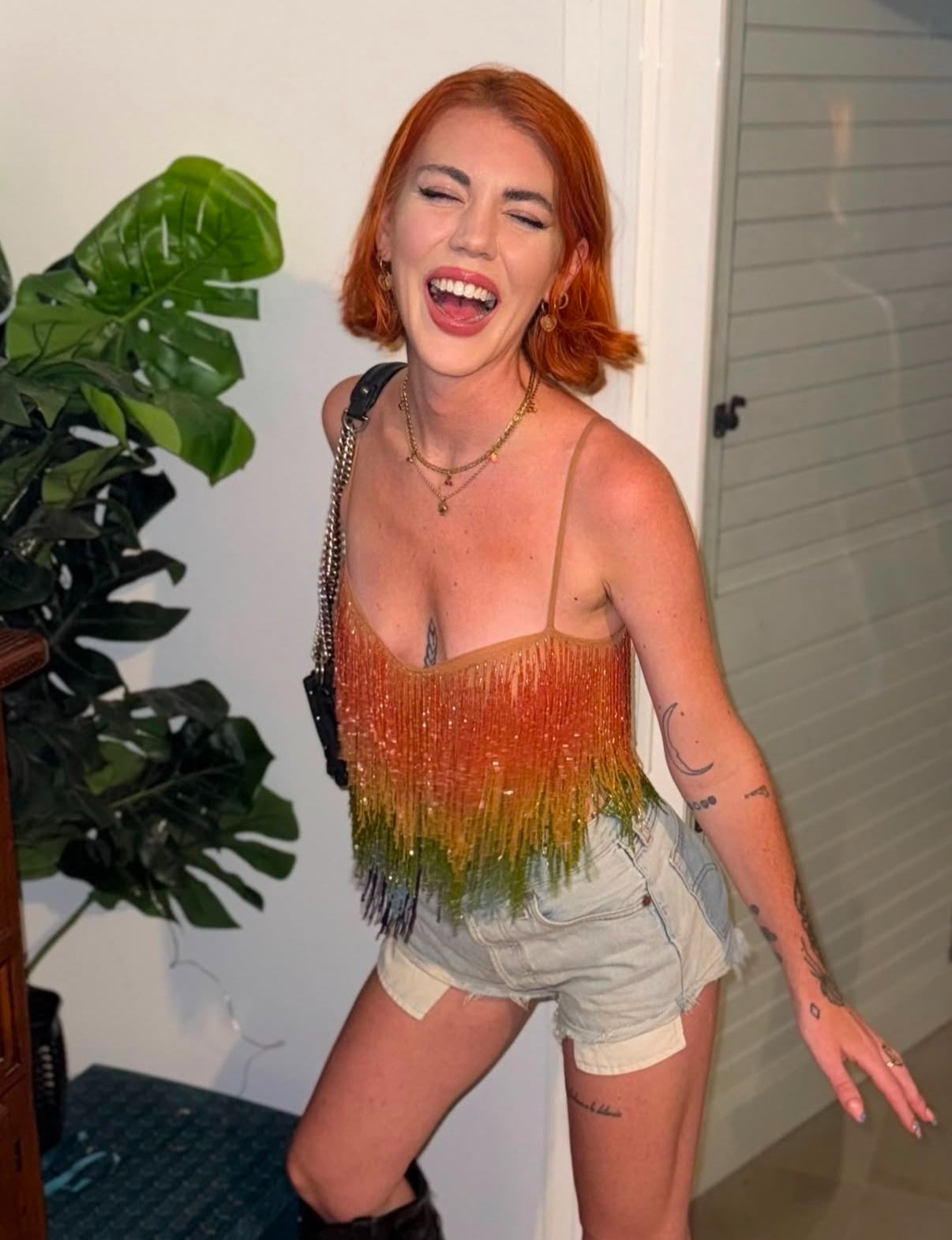 Vivienne Rainbow Top