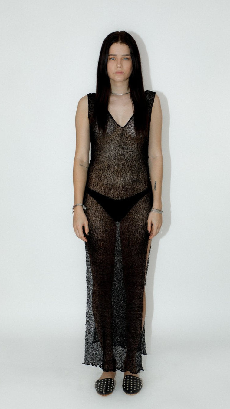 MARY-JANE DRESS - BLACK