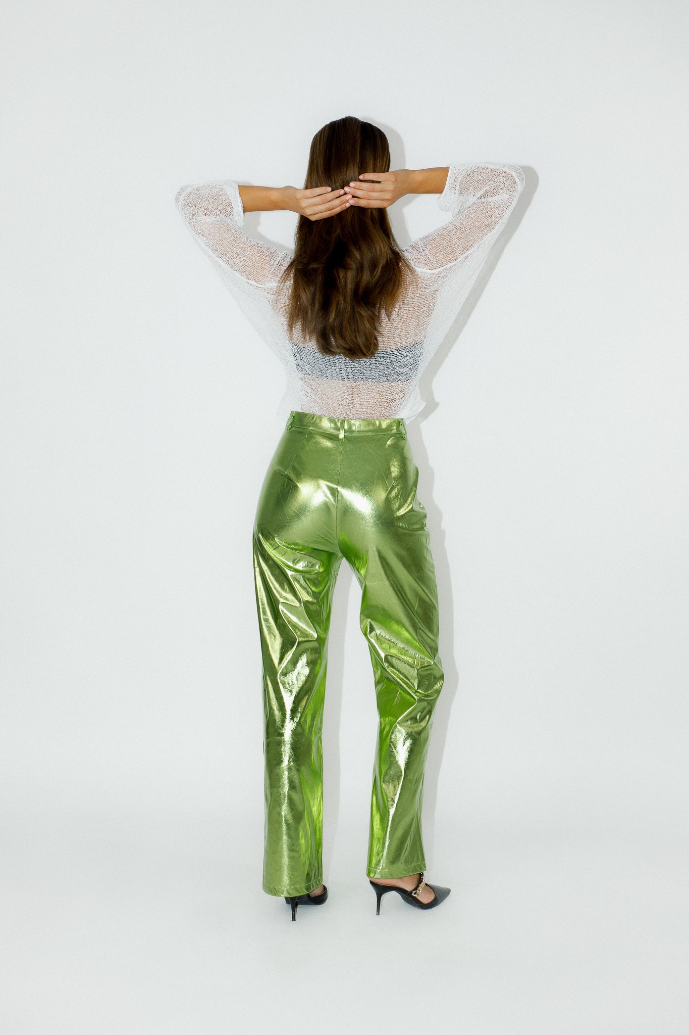 Valentina Disco Pants - Green
