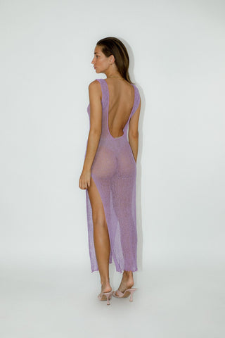 MARY-JANE DRESS - LILAC