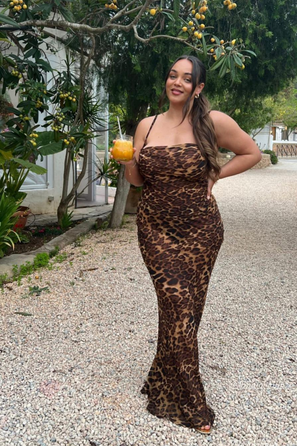 Katrina Dress - Leopard