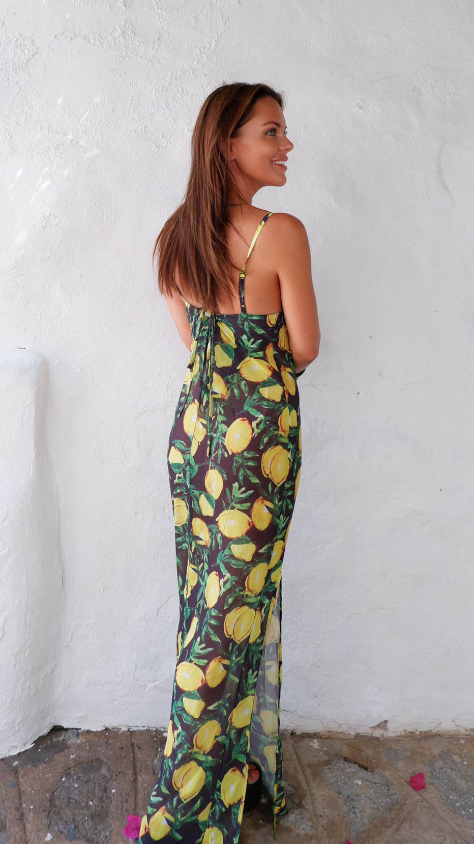 Louisa Dress - Lemon